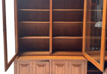 Arts & Crafts Library Bookcase by Willem Penaat for De Woning Amsterdam, 1904